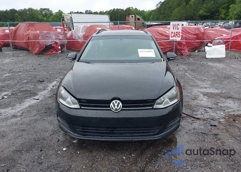 2015 Volkswagen Golf Sportwagen Tdi S 4-Door z USA, uszkodzony, nr VIN 3VWCA7AU1FM519906